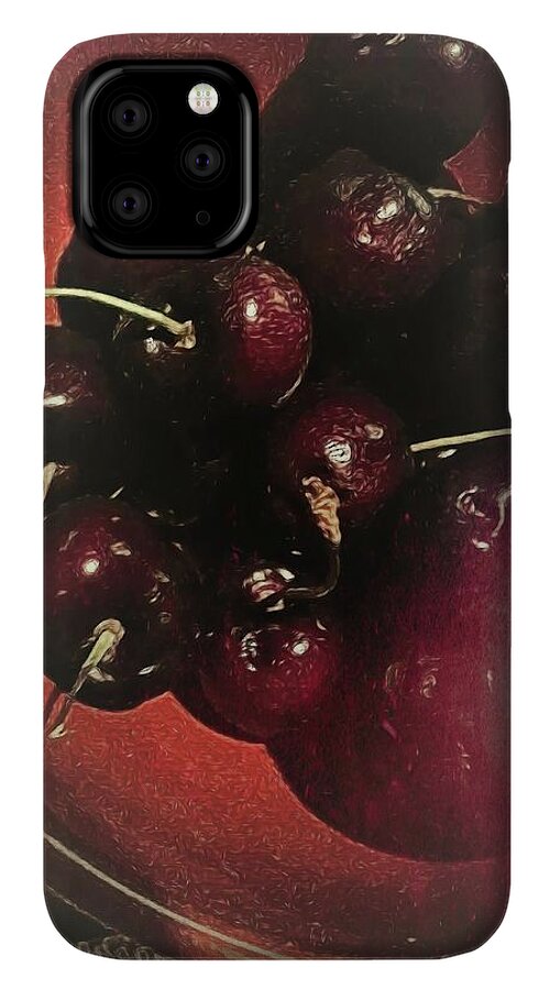 Bowl Of Cherries - Phone Case