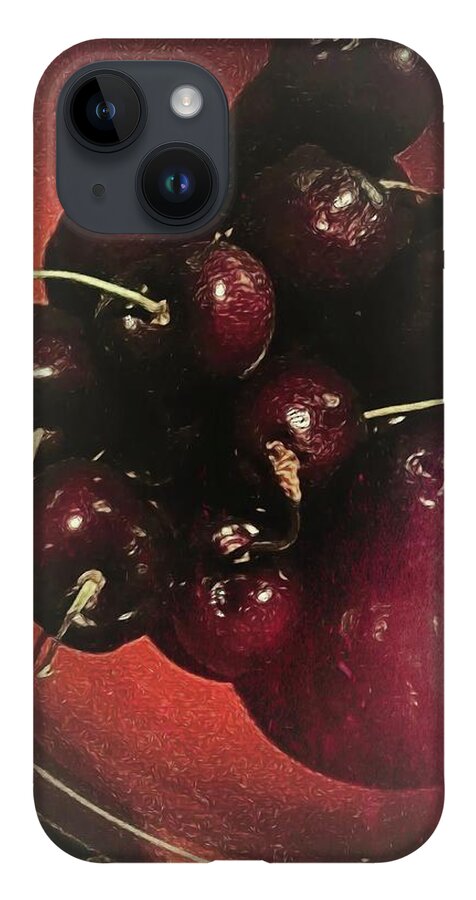 Bowl Of Cherries - Phone Case