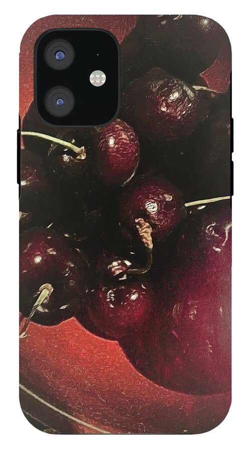 Bowl Of Cherries - Phone Case