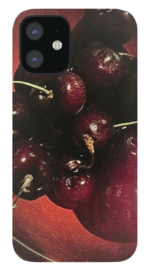 Bowl Of Cherries - Phone Case