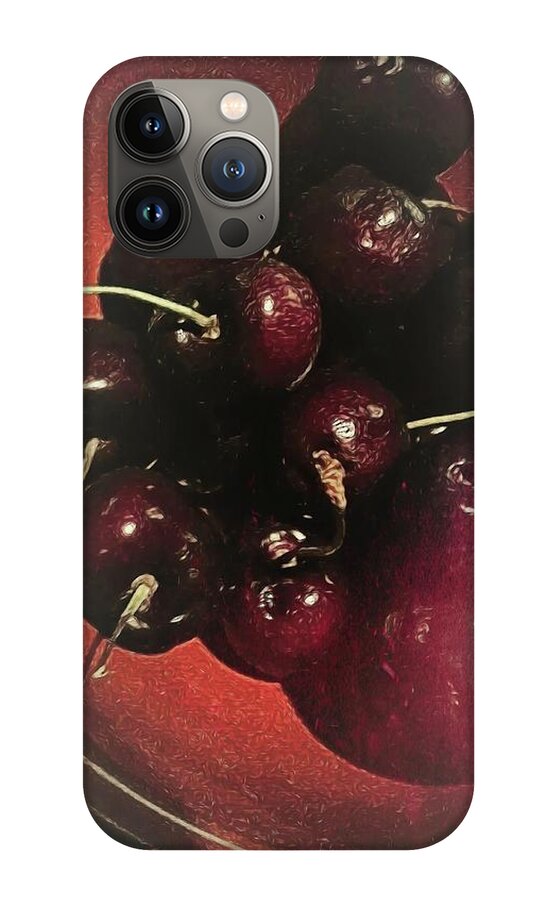 Bowl Of Cherries - Phone Case