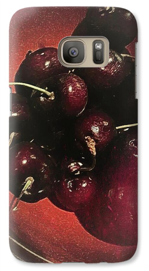 Bowl Of Cherries - Phone Case