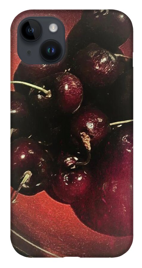 Bowl Of Cherries - Phone Case