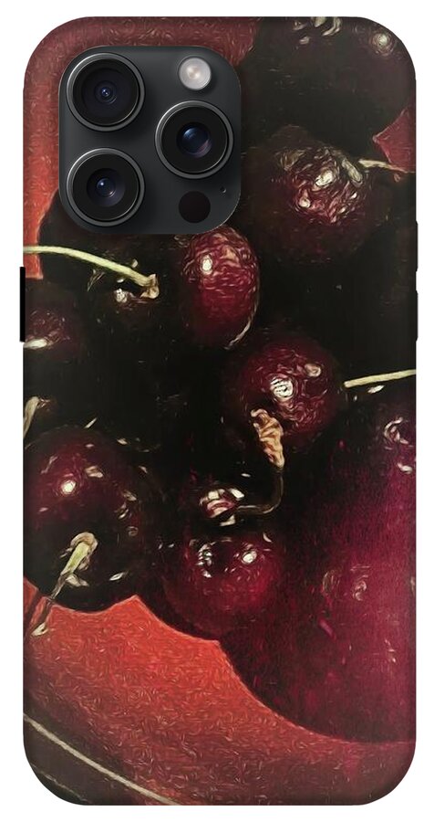 Bowl Of Cherries - Phone Case