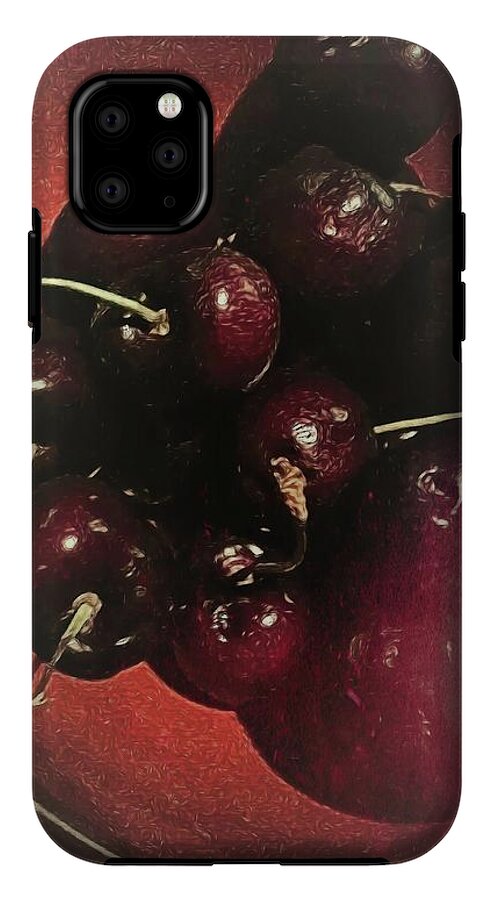 Bowl Of Cherries - Phone Case
