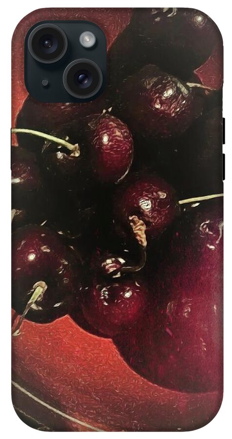 Bowl Of Cherries - Phone Case