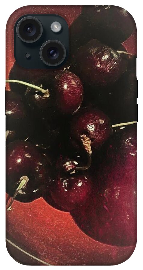 Bowl Of Cherries - Phone Case