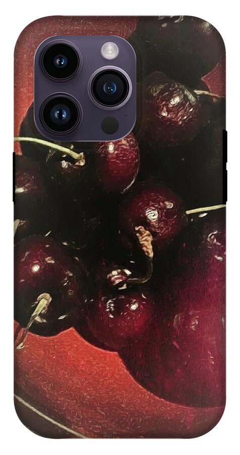 Bowl Of Cherries - Phone Case