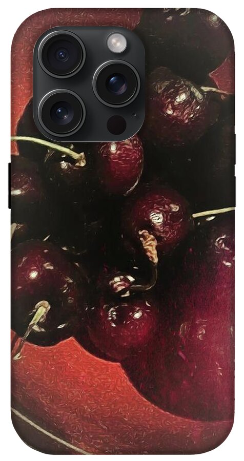 Bowl Of Cherries - Phone Case