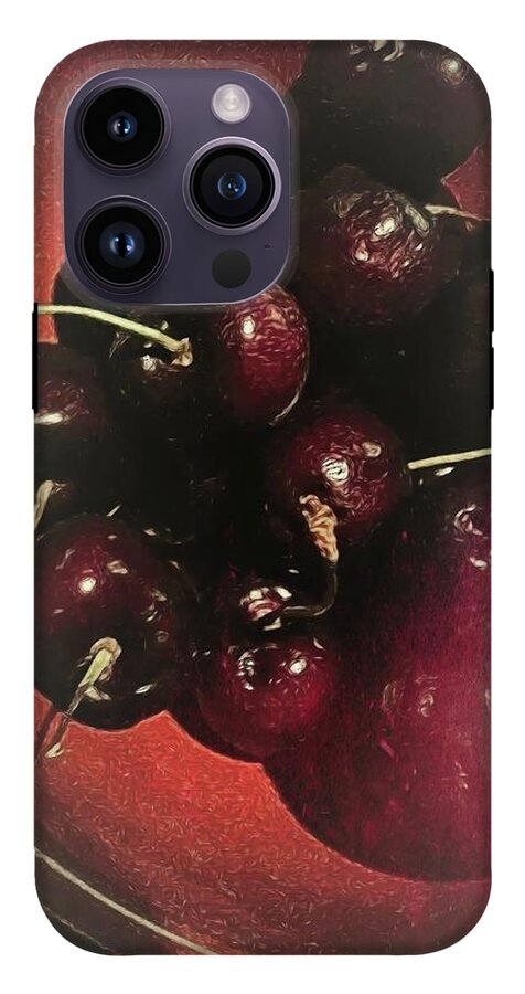 Bowl Of Cherries - Phone Case