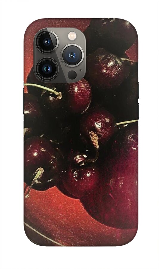 Bowl Of Cherries - Phone Case
