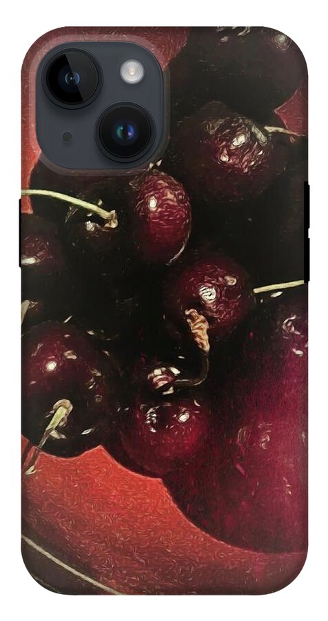 Bowl Of Cherries - Phone Case