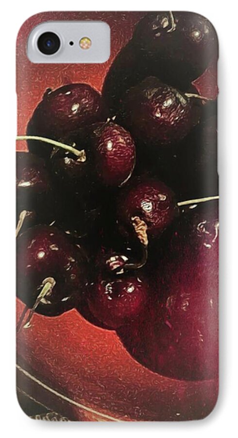 Bowl Of Cherries - Phone Case