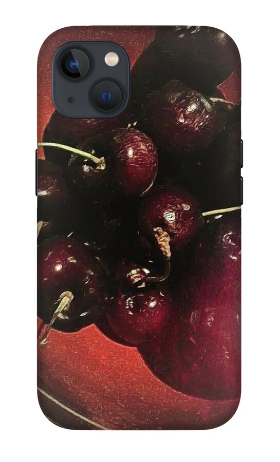 Bowl Of Cherries - Phone Case