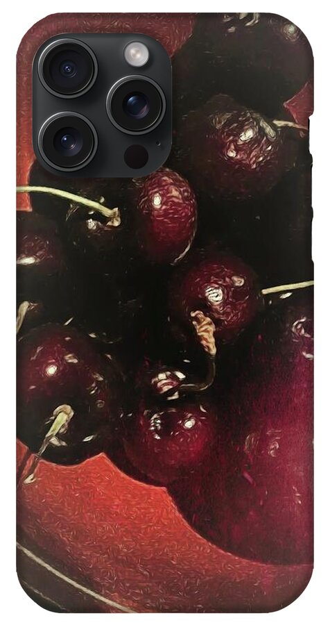 Bowl Of Cherries - Phone Case