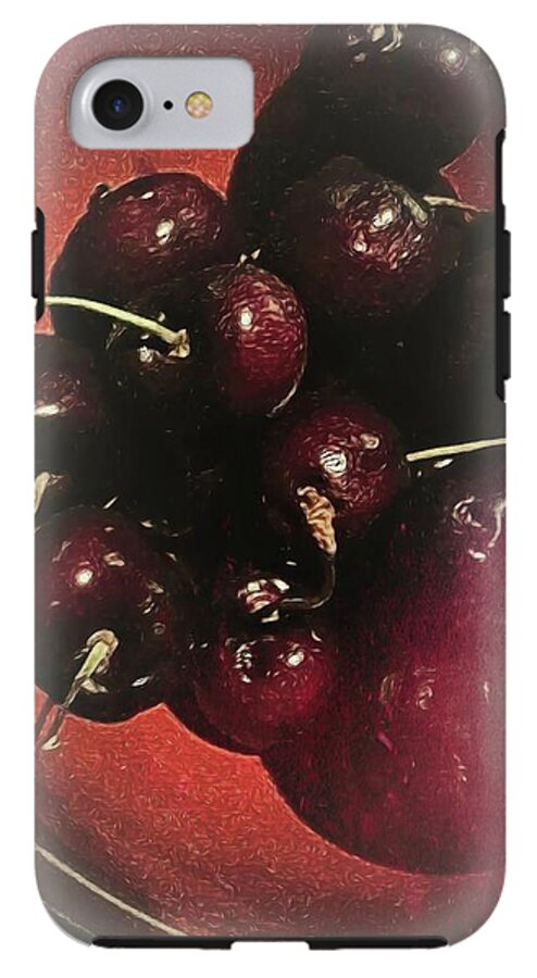 Bowl Of Cherries - Phone Case