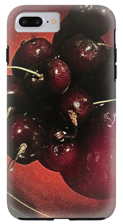 Bowl Of Cherries - Phone Case