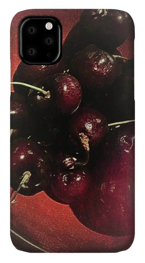 Bowl Of Cherries - Phone Case