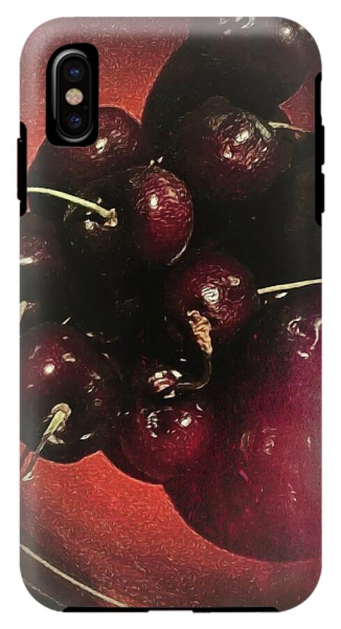 Bowl Of Cherries - Phone Case
