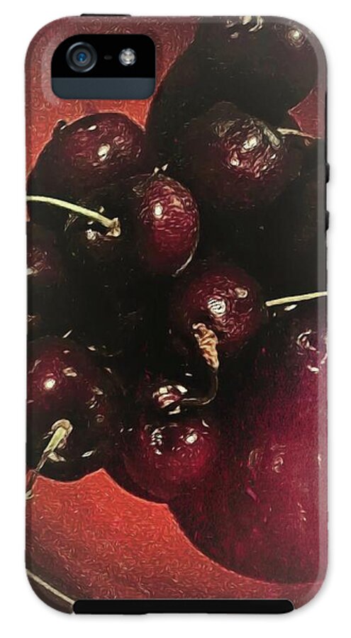 Bowl Of Cherries - Phone Case
