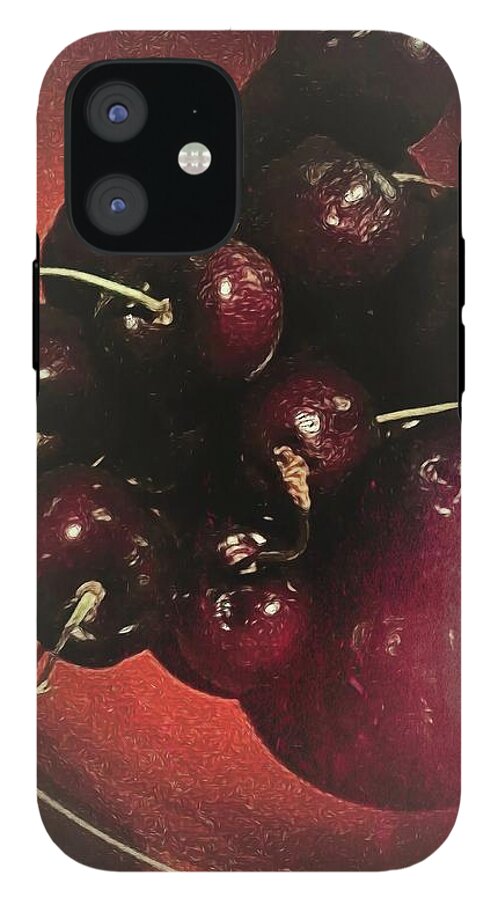 Bowl Of Cherries - Phone Case
