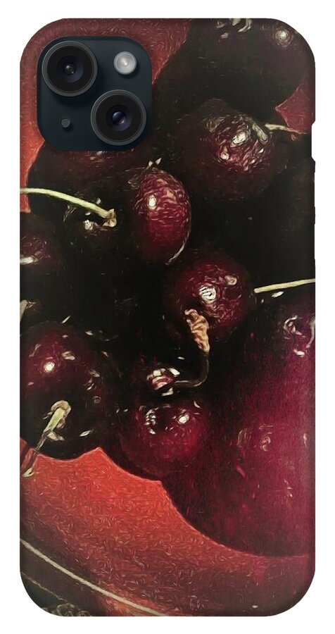 Bowl Of Cherries - Phone Case