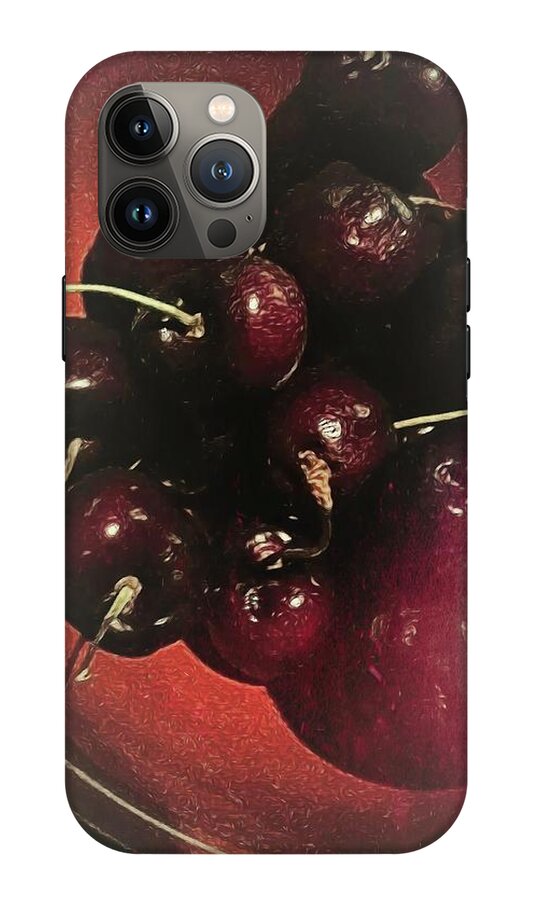 Bowl Of Cherries - Phone Case