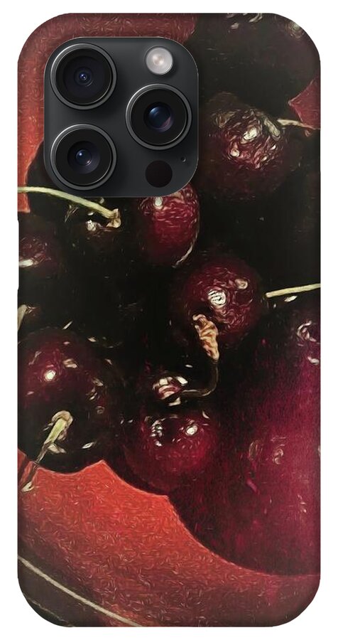 Bowl Of Cherries - Phone Case