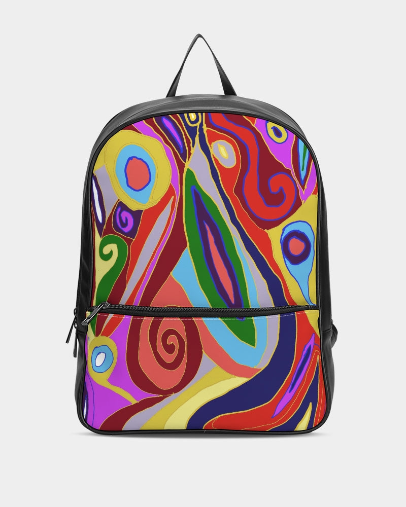 May Afternoon Classic Faux Leather Backpack
