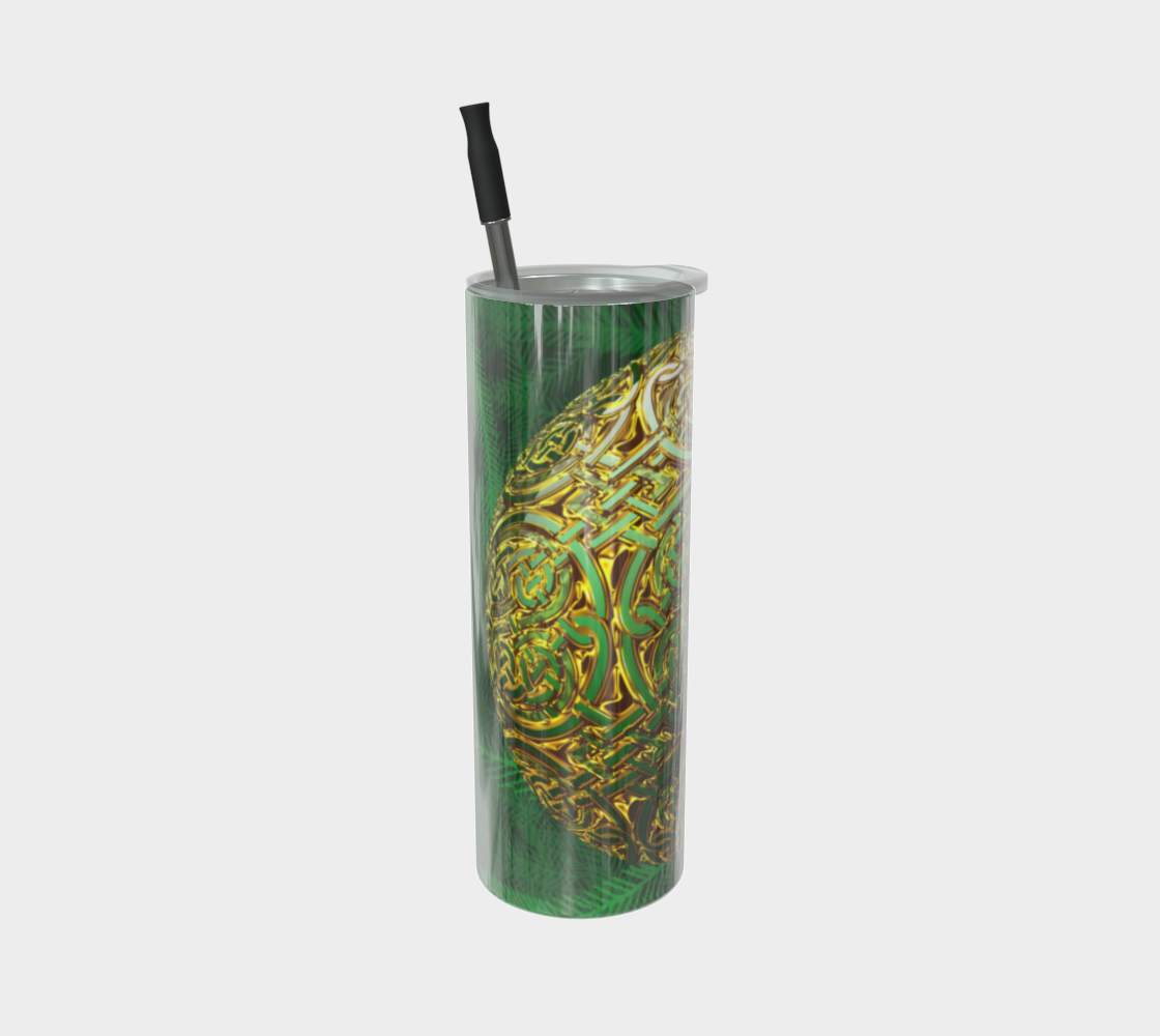 Celtic Ornament Stainless Steel Tumbler