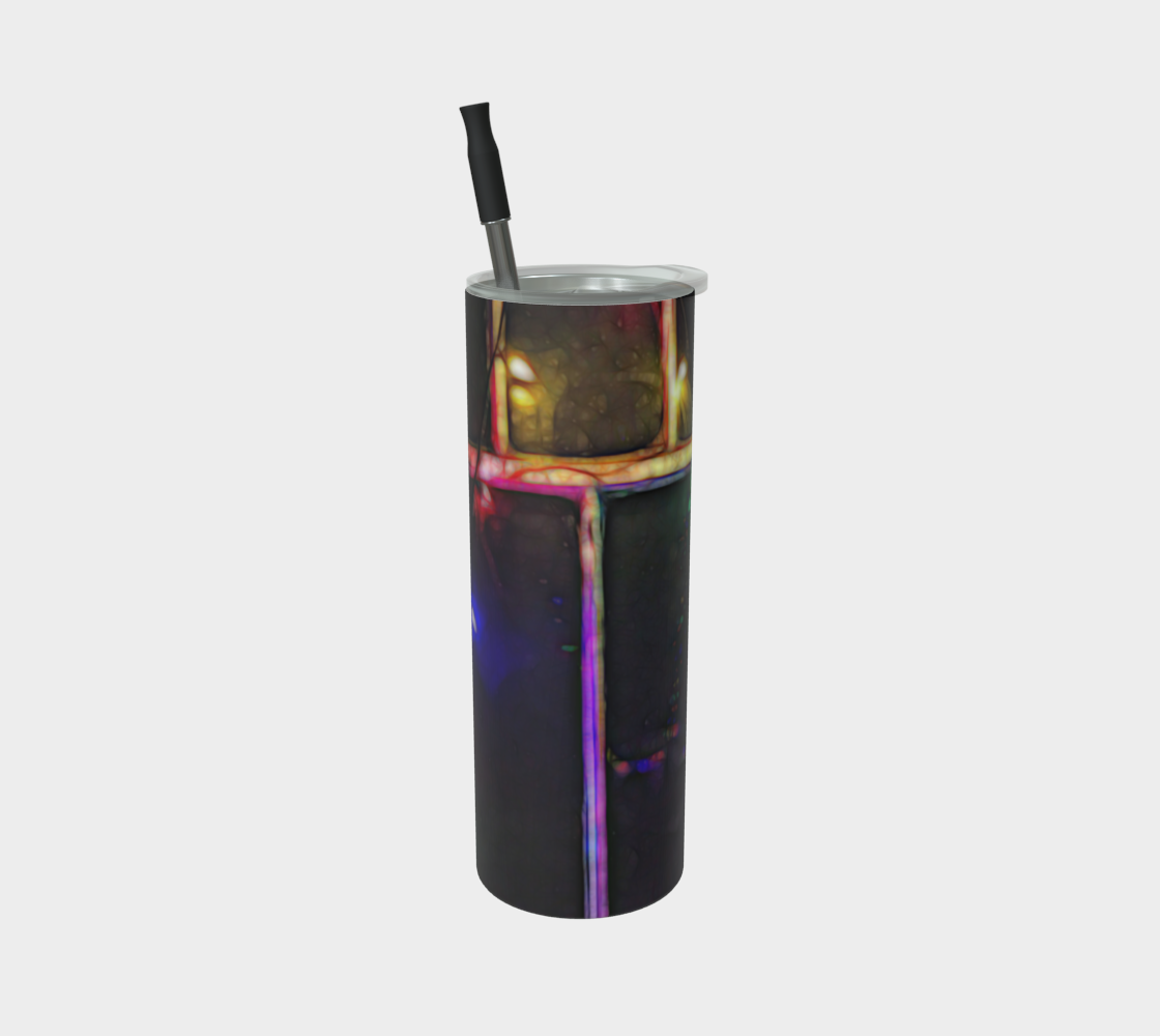 Christmas Light Refraction Stainless Steel Tumbler