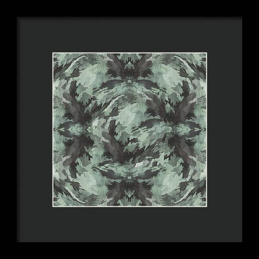 Camo Green - Framed Print