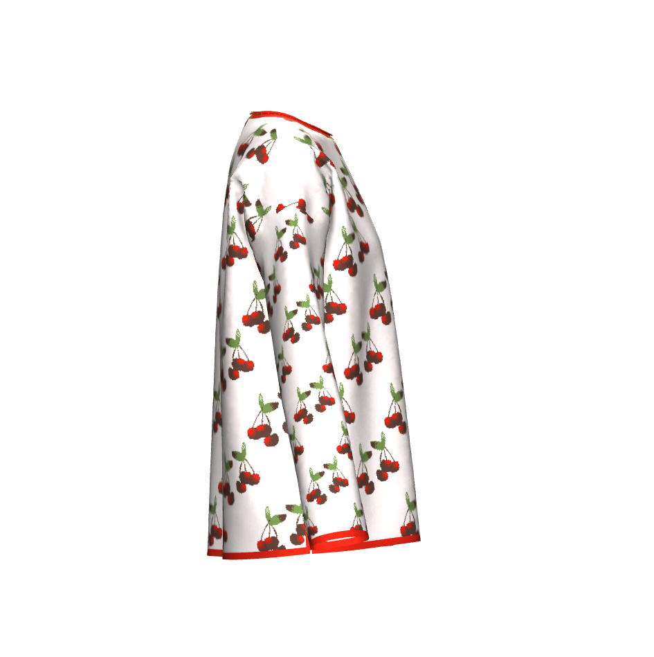 Cherries Pattern Sweater