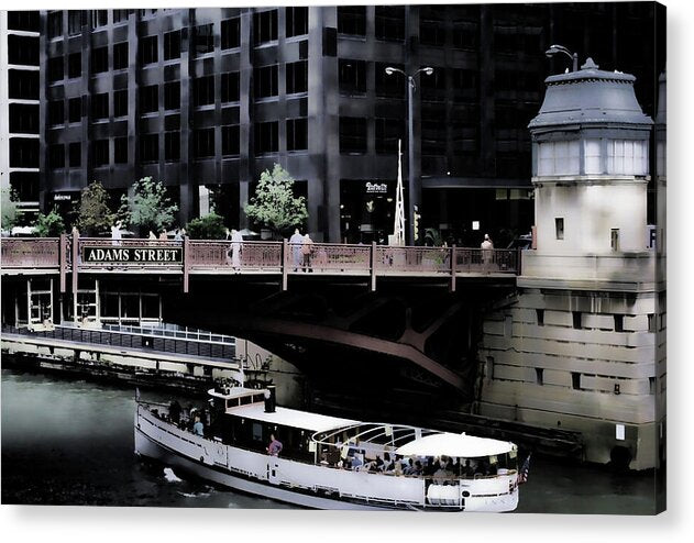 Chicago Water Taxi - Acrylic Print