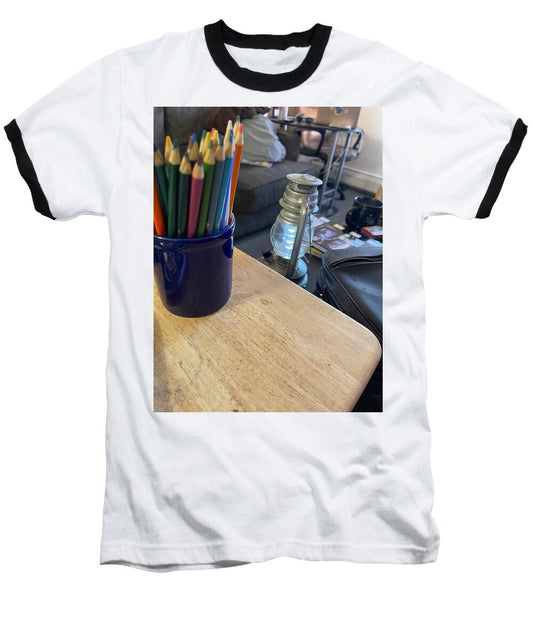 Colored Pencils - Baseball T-Shirt