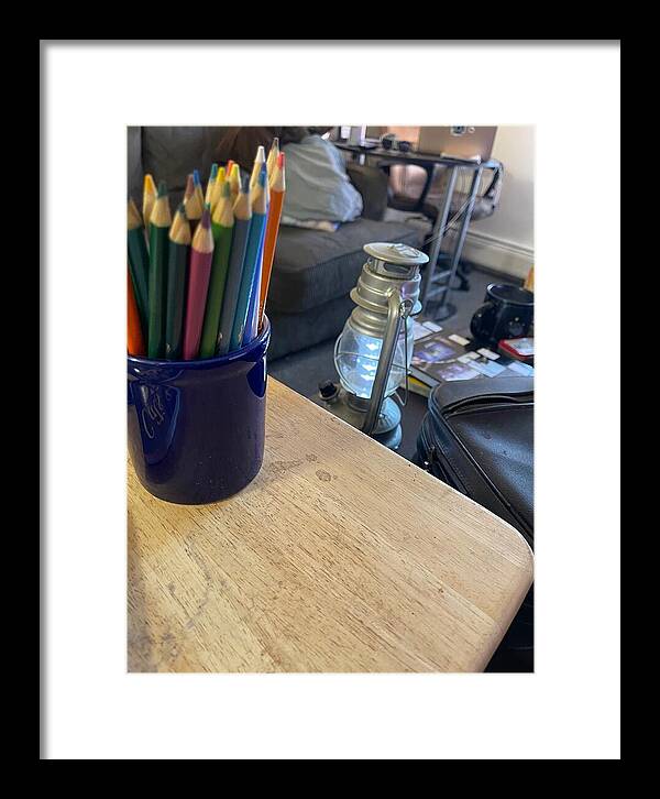 Colored Pencils - Framed Print