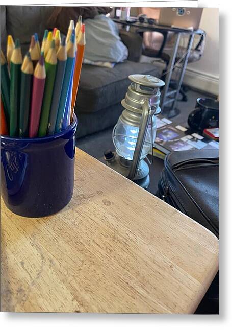 Colored Pencils - Greeting Card