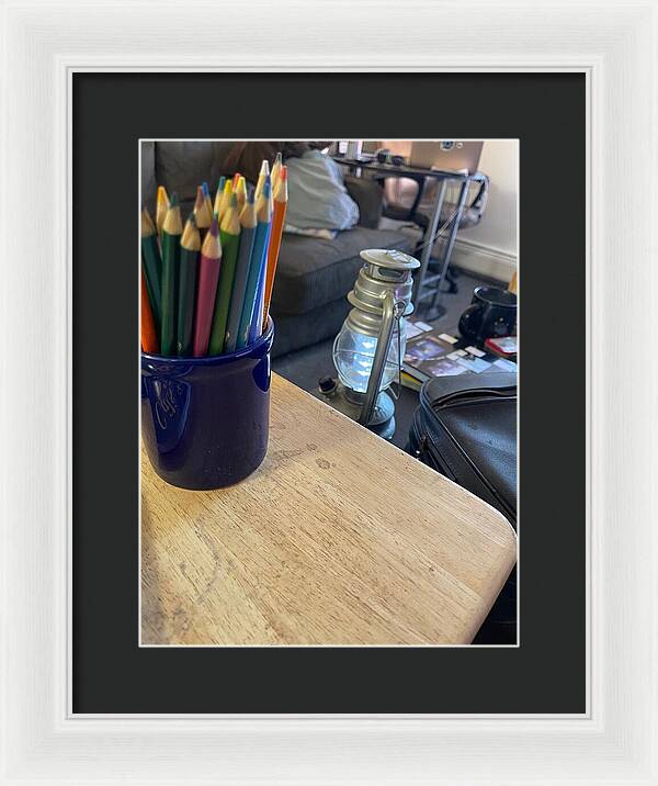 Colored Pencils - Framed Print