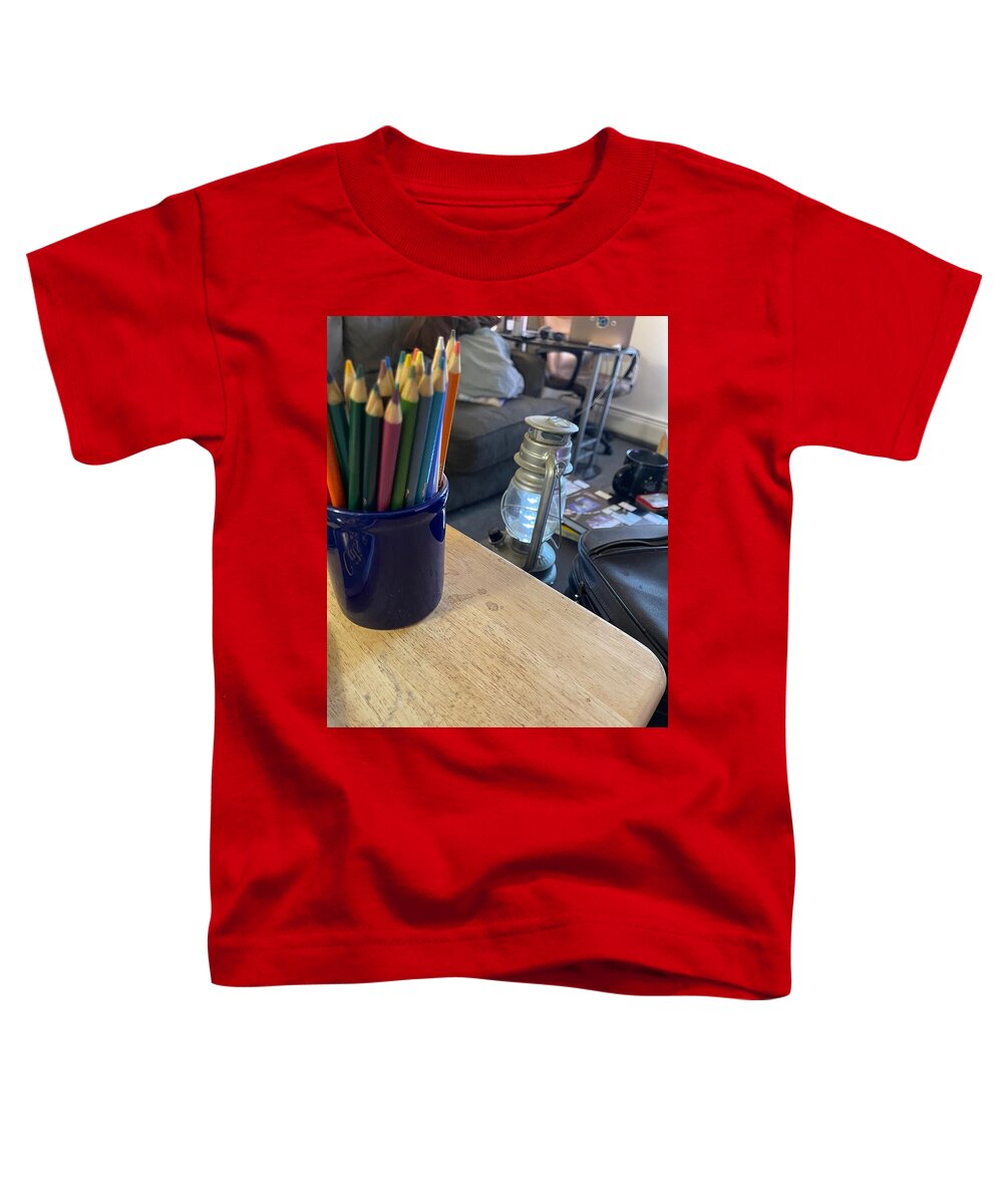 Colored Pencils - Toddler T-Shirt