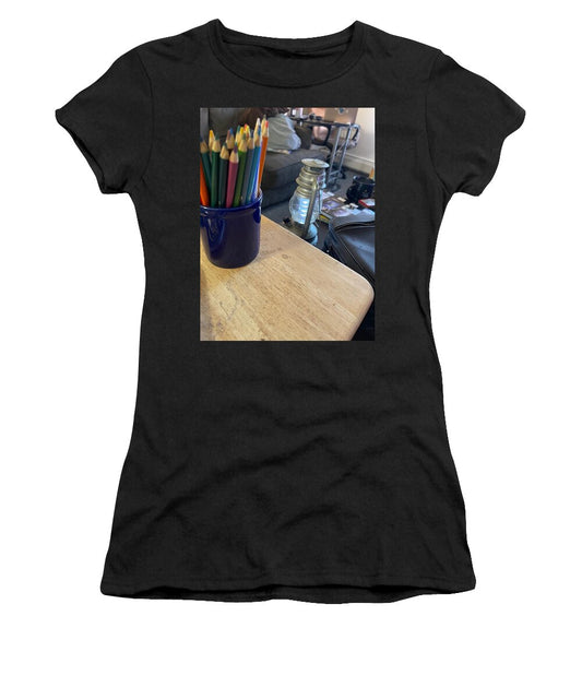 Colored Pencils - Women's T-Shirt