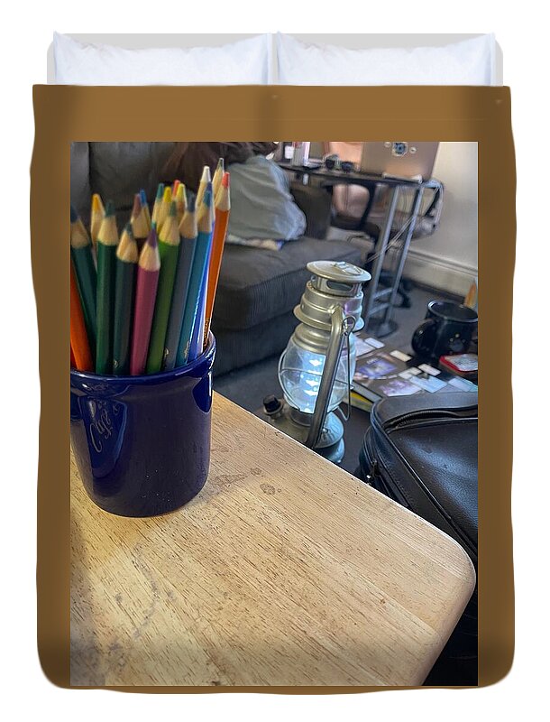 Colored Pencils - Duvet Cover