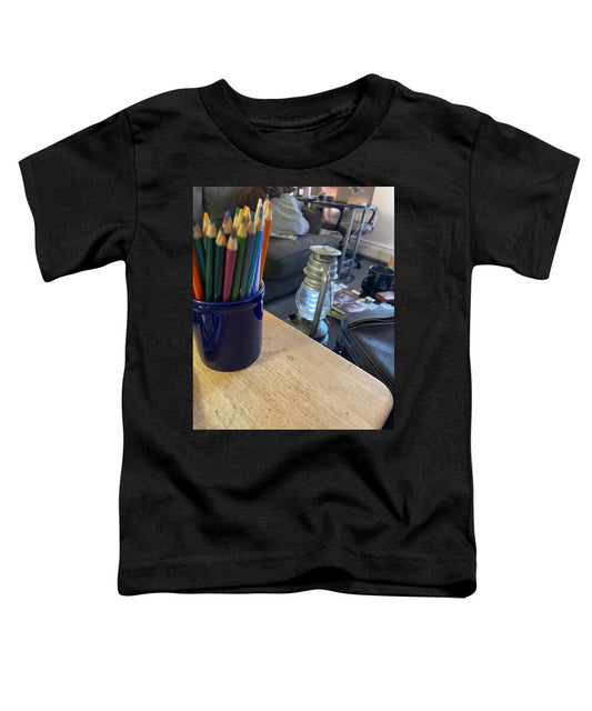 Colored Pencils - Toddler T-Shirt