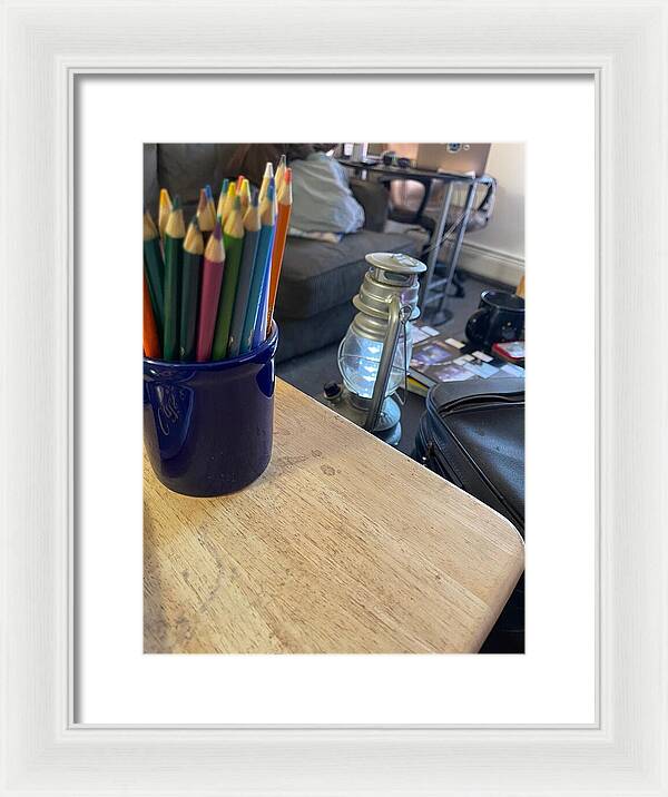 Colored Pencils - Framed Print