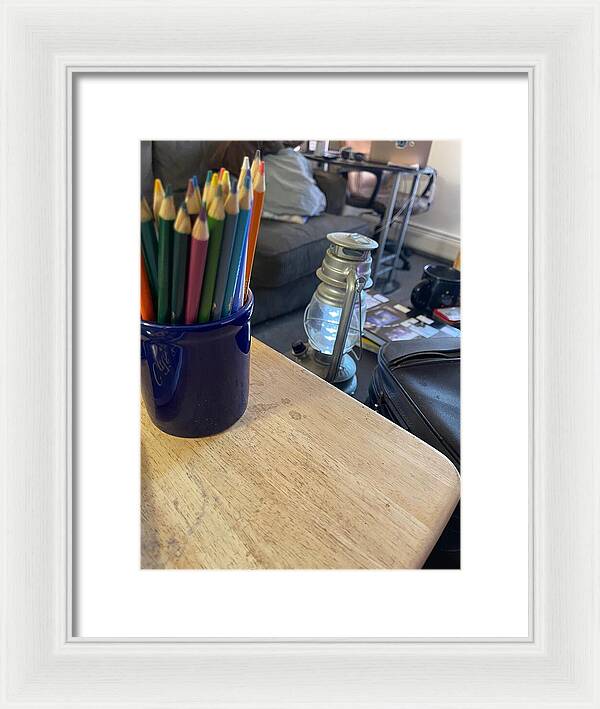 Colored Pencils - Framed Print