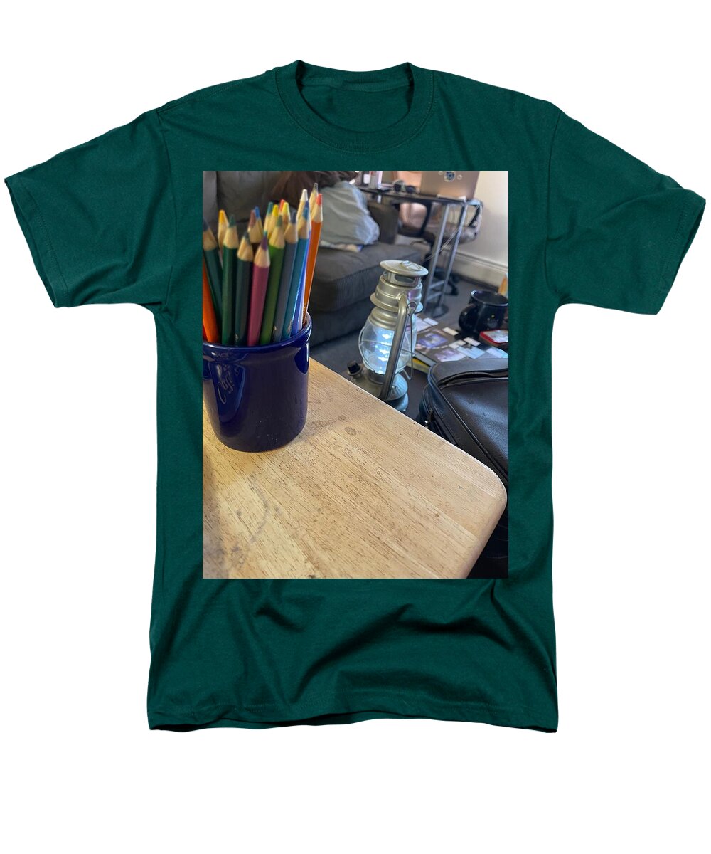 Colored Pencils - Men's T-Shirt (Regular Fit)
