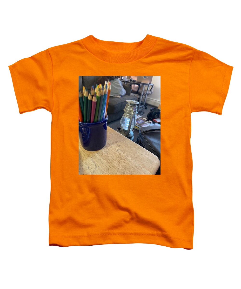 Colored Pencils - Toddler T-Shirt