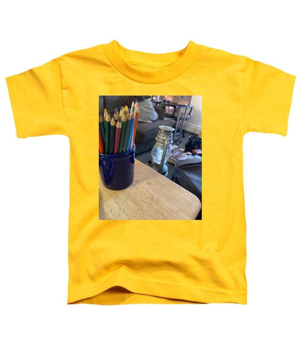 Colored Pencils - Toddler T-Shirt