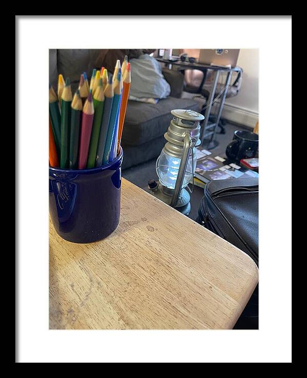 Colored Pencils - Framed Print