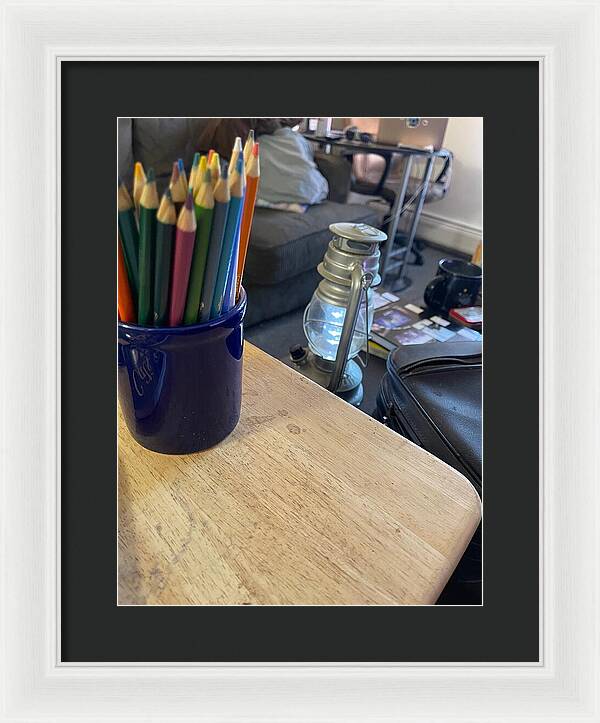 Colored Pencils - Framed Print