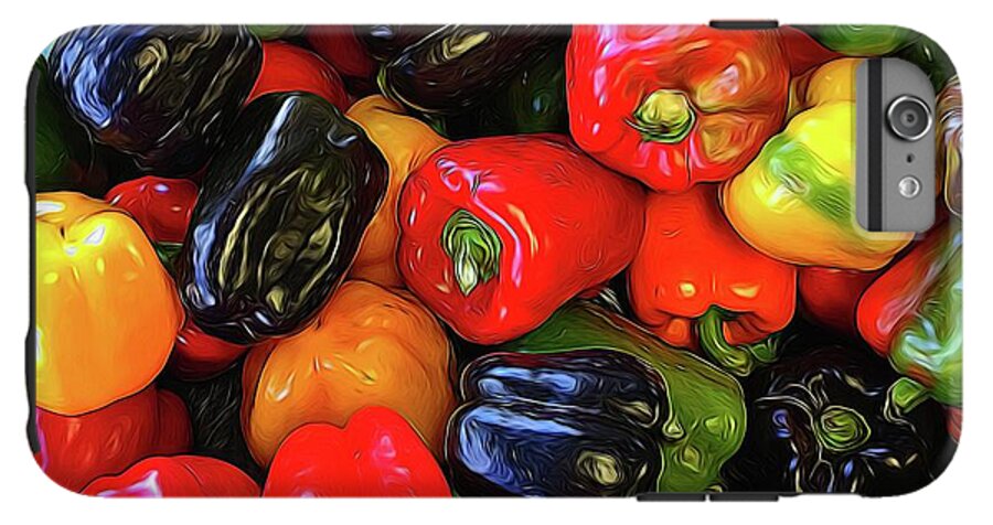 Colorful Bell Peppers - Phone Case